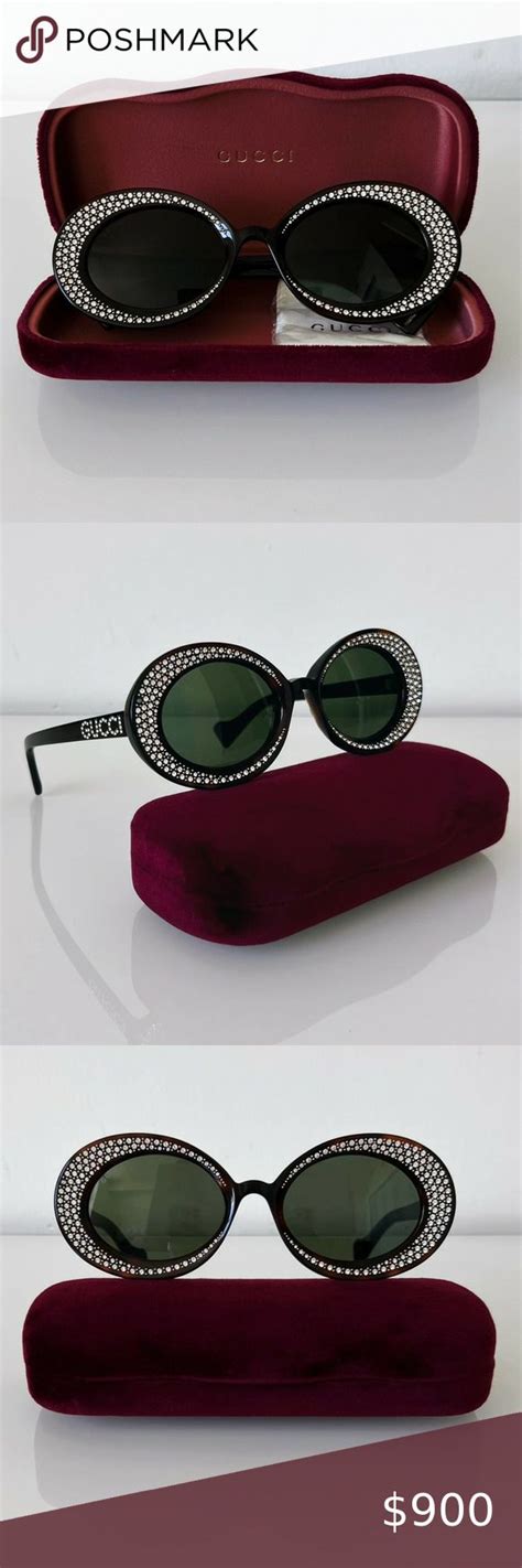 crystal sunglasses gucci|gucci sunglasses unisex.